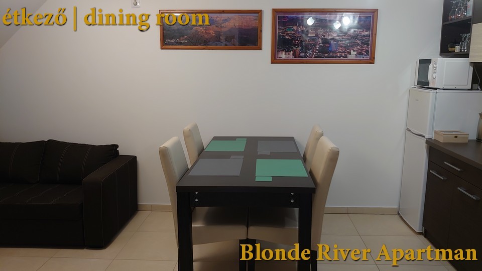Blonde River Sőtér Apartment - Dining room Blonde River Sőtér Apartment - Dining room