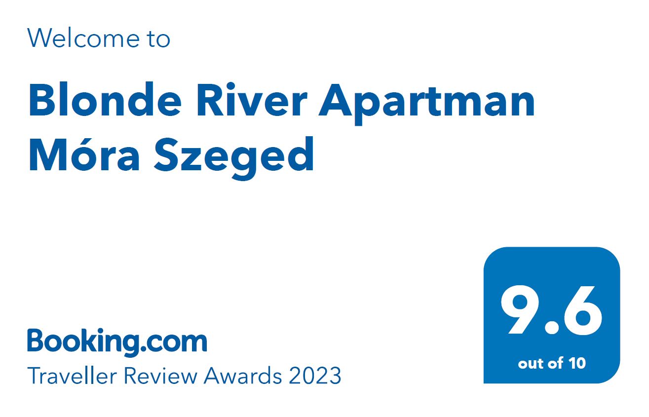 Blonde River Móra Apartment - Booking.com Traveller Review Awards 2023 #TravellerReviewAwards2023 @bookingcom
