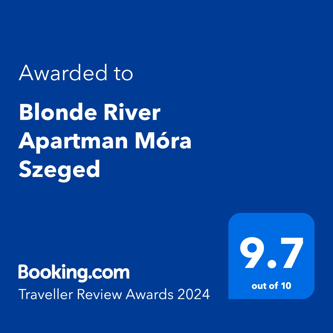 Blonde River Móra Apartment - Booking.com Traveller Review Awards 2024 #TravellerReviewAwards2024 @bookingcom