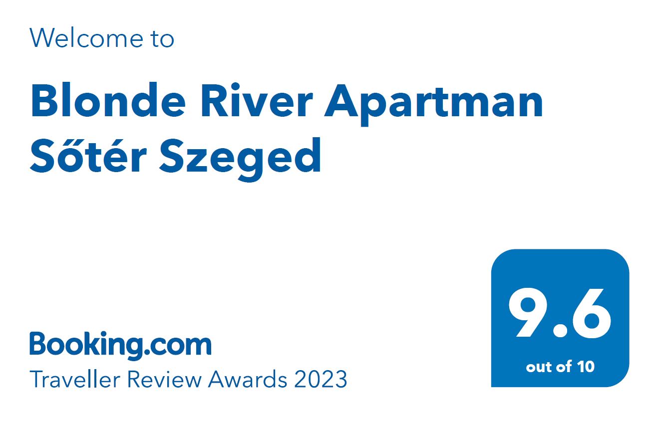 Blonde River Sőtér Apartment - Booking.com Traveller Review Awards 2023 #TravellerReviewAwards2023 @bookingcom