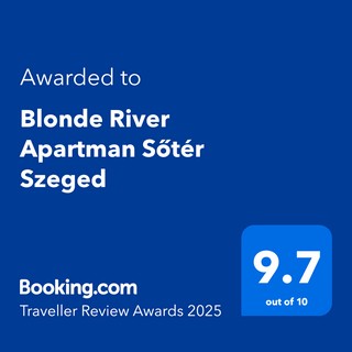 Blonde River Apartmanok - Booking.com turizmus díja 2025 #TravellerReviewAwards2025 @bookingcom