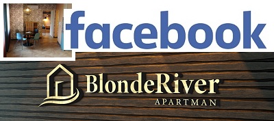 Blonde River Apartment's Facebook page.